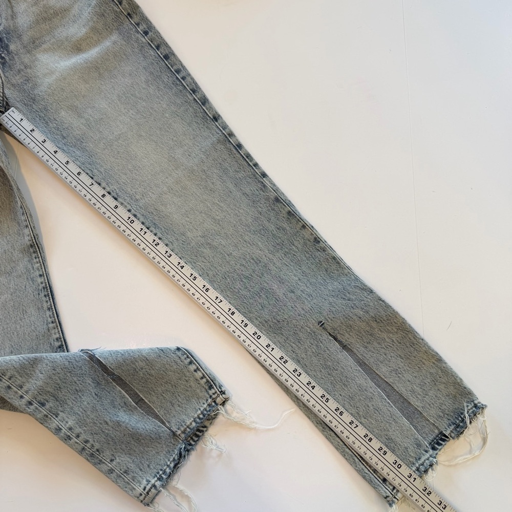 Hidden Jeans Womens 27 Tracey High Rise Straight Split Hem New - Picture 6 of 9